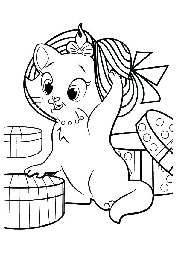 595x842 Printable Kitten Coloring Pages Free Kitten Coloring Pages Free