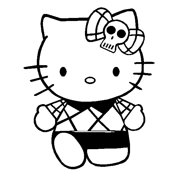 578x565 Hello Kitty Coloring Pages For Kids Free Printable Coloring Pages