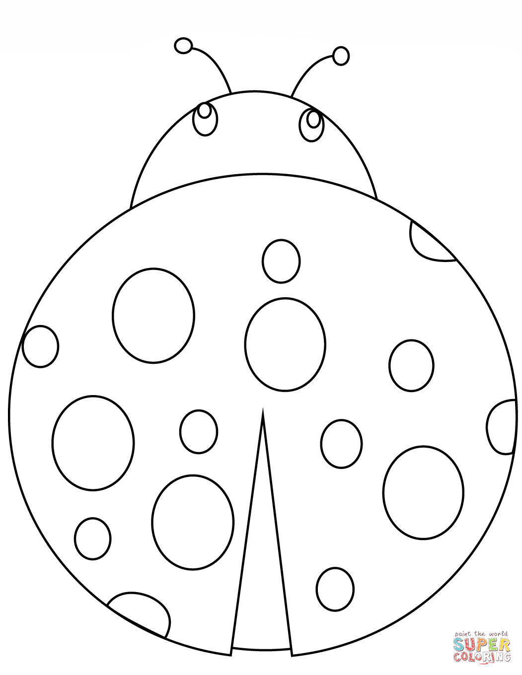 1051x1360 Beautiful Printable Ladybug Coloring Pages With Endearing