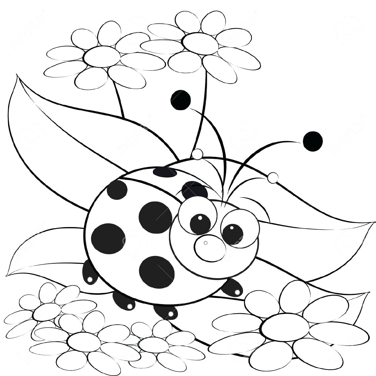 1300x1300 Coloring Pages Ladybug Coloring Pages For Kids Inspirational