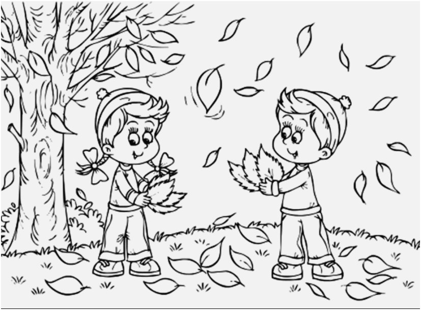 827x609 Free Printable Leaf Coloring Pages Concept Wonderful Fall Leaves