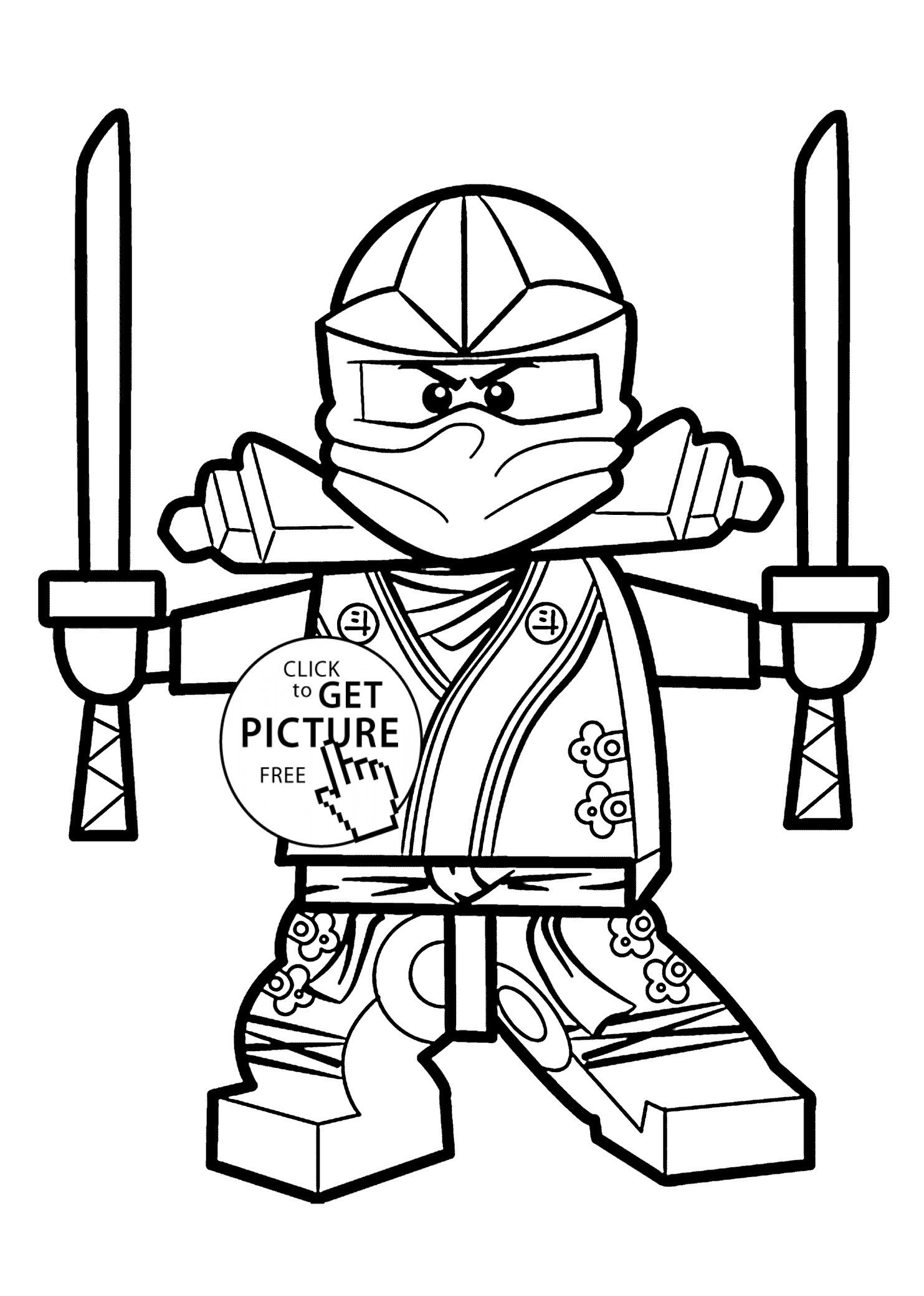 1483x2079 Kai Lego Coloring Pages New Lego Ninjago Green Ninja Coloring