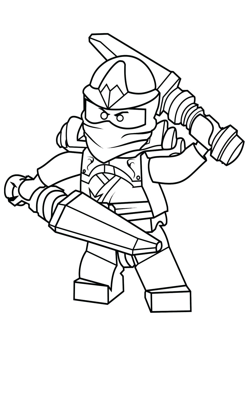 980x1600 Coloring Pages Lego Ninjago Coloring Pages Download Free