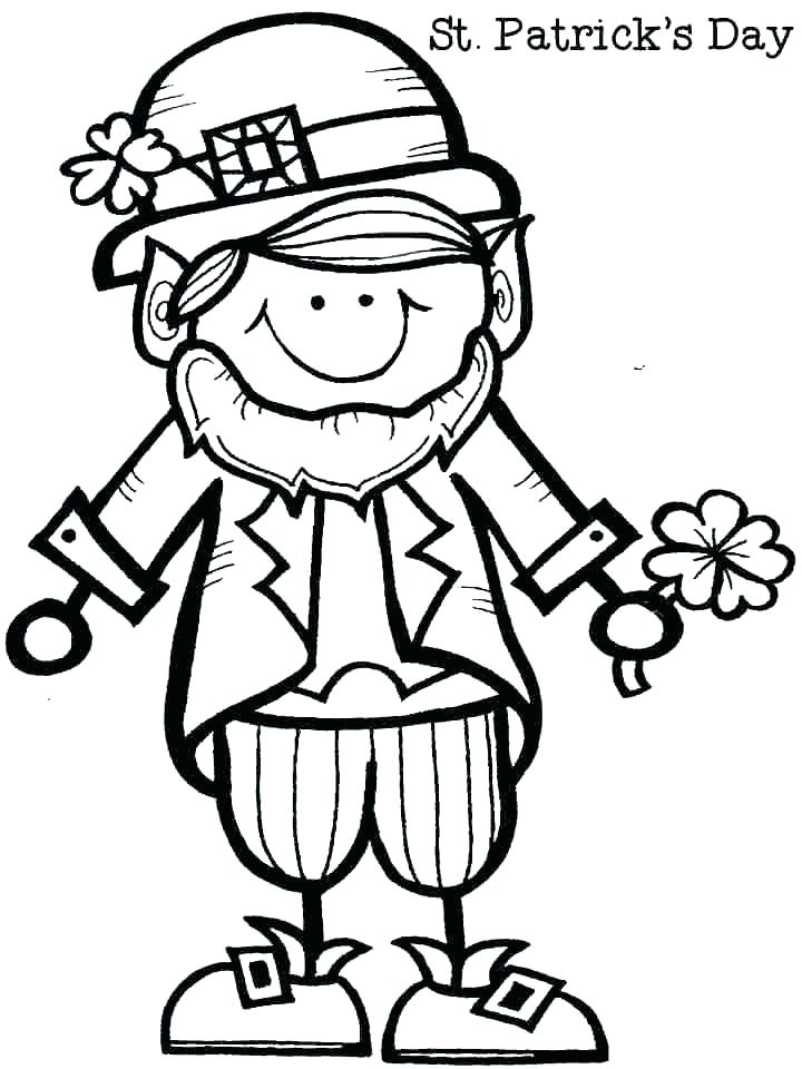 720x960 Awesome Leprechaun Coloring Pages To Print For Click To See Free