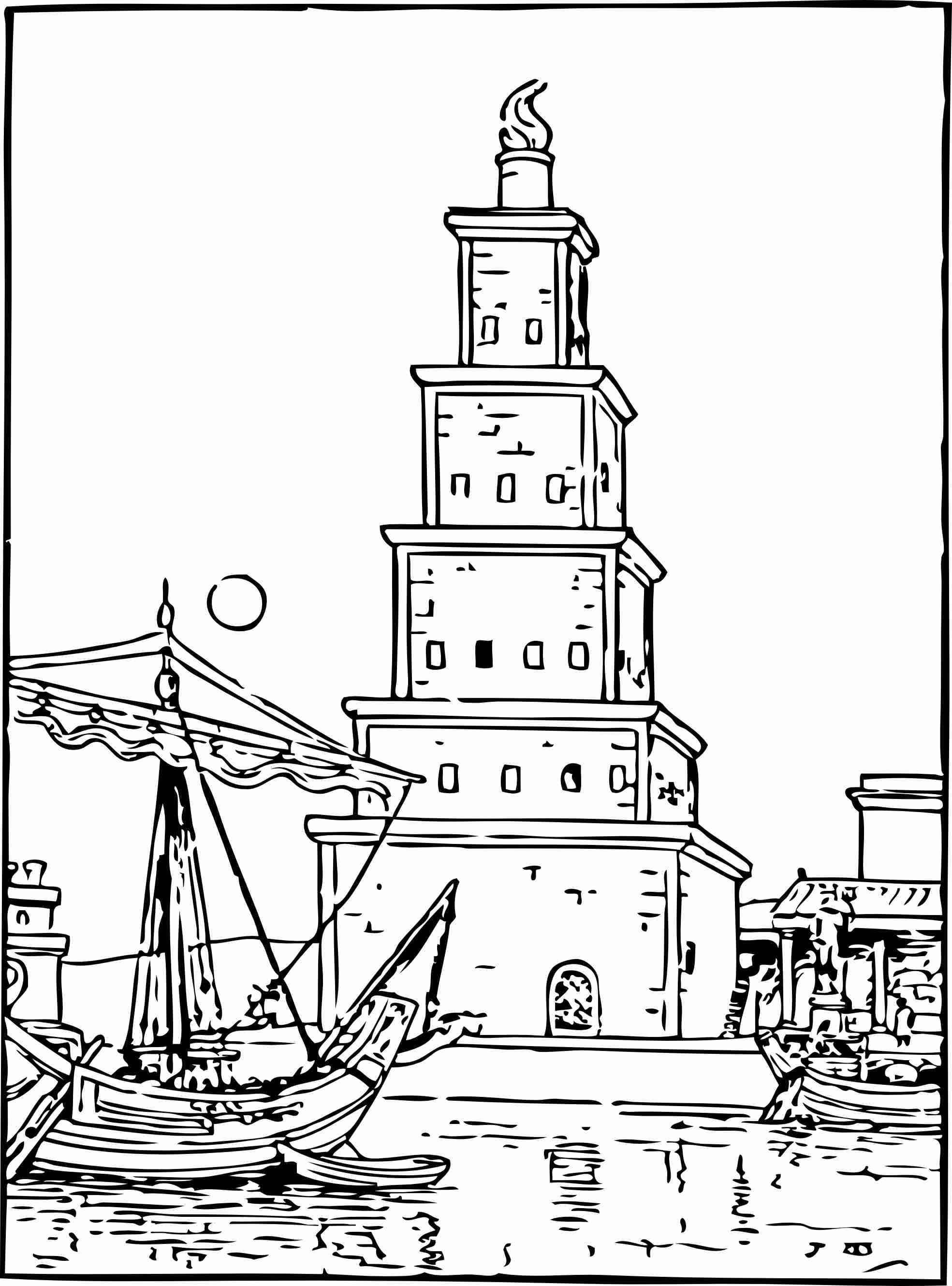 1969x2659 Free Printable Lighthouse Coloring Pages For Kids Cool Olegratiy