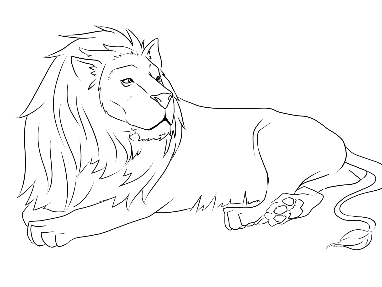 1600x1200 Printable Lion Coloring Pages Printable Lion Coloring Pages Cool