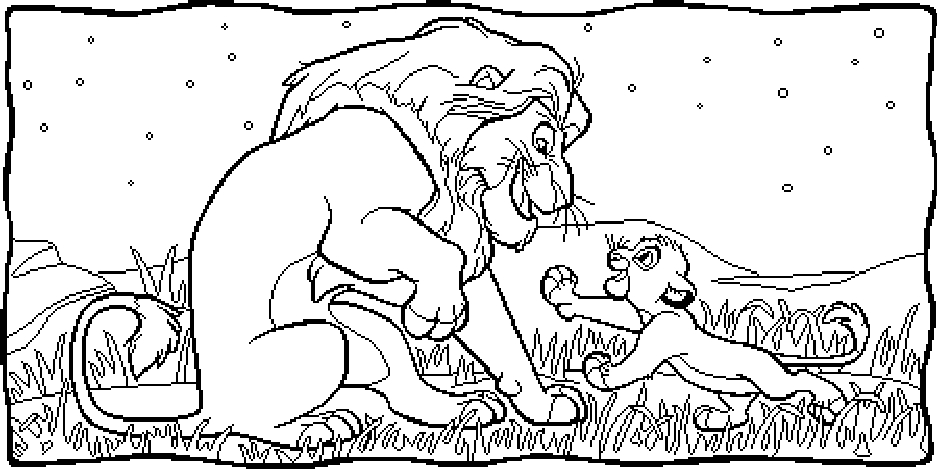 937x469 Best Lion King Printable Coloring Pages Free Printable