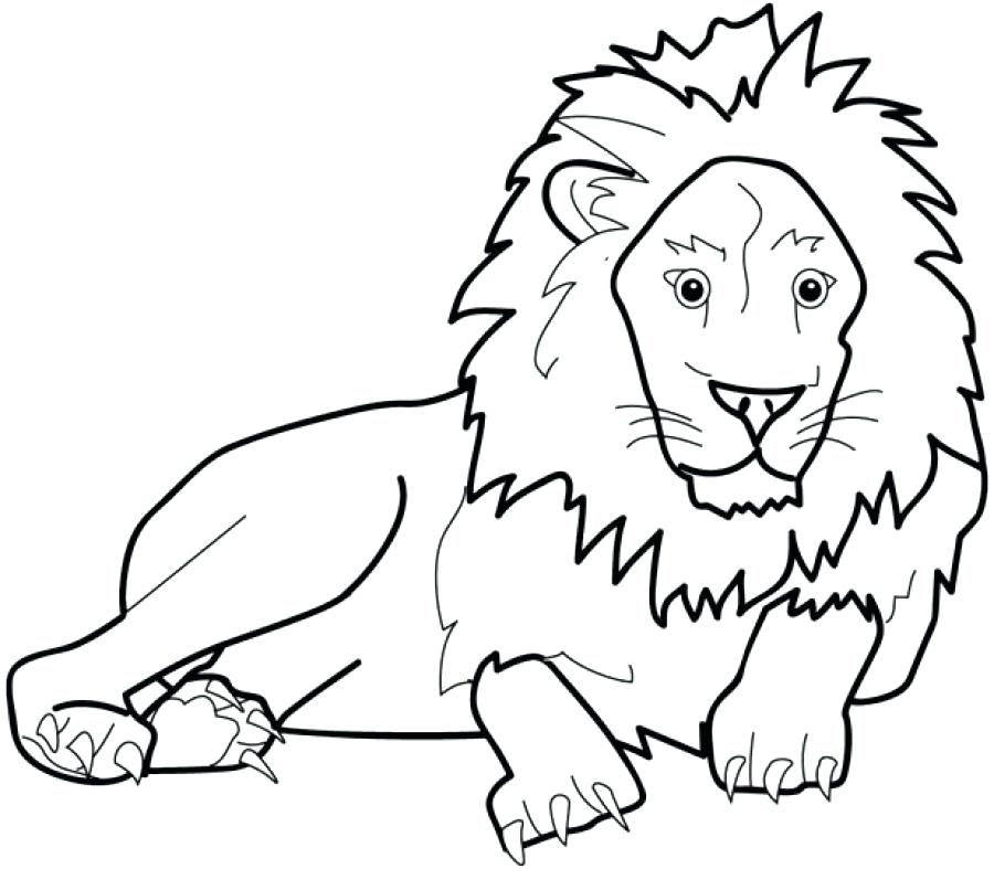 900x787 Free Printable Lion Coloring Pages Free Kids Printable Lion