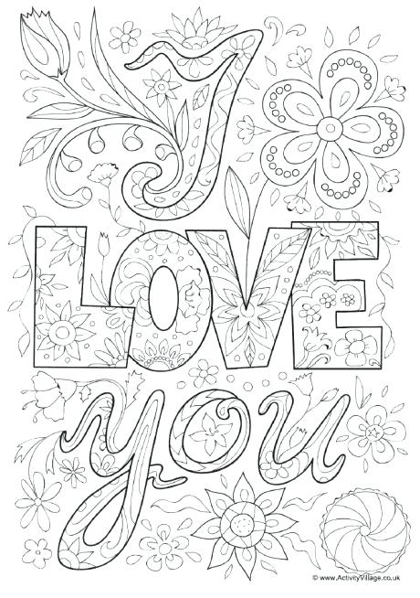 460x654 Love Coloring Pages For Adults Best Love Coloring Pages Ideas