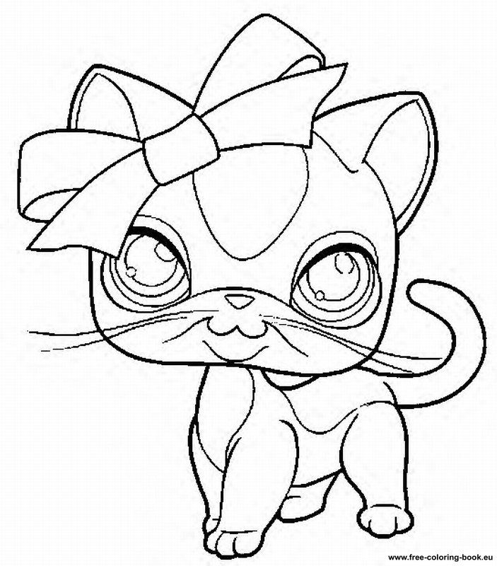 703x800 Coloring Pages Lps Littlest Pet Shop Drawings
