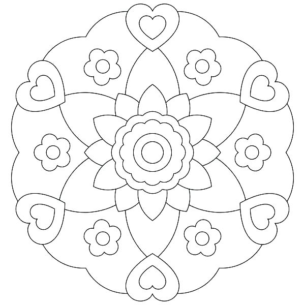 600x600 Thanksgiving Mandala Coloring Pages Thanksgiving Mandala Coloring