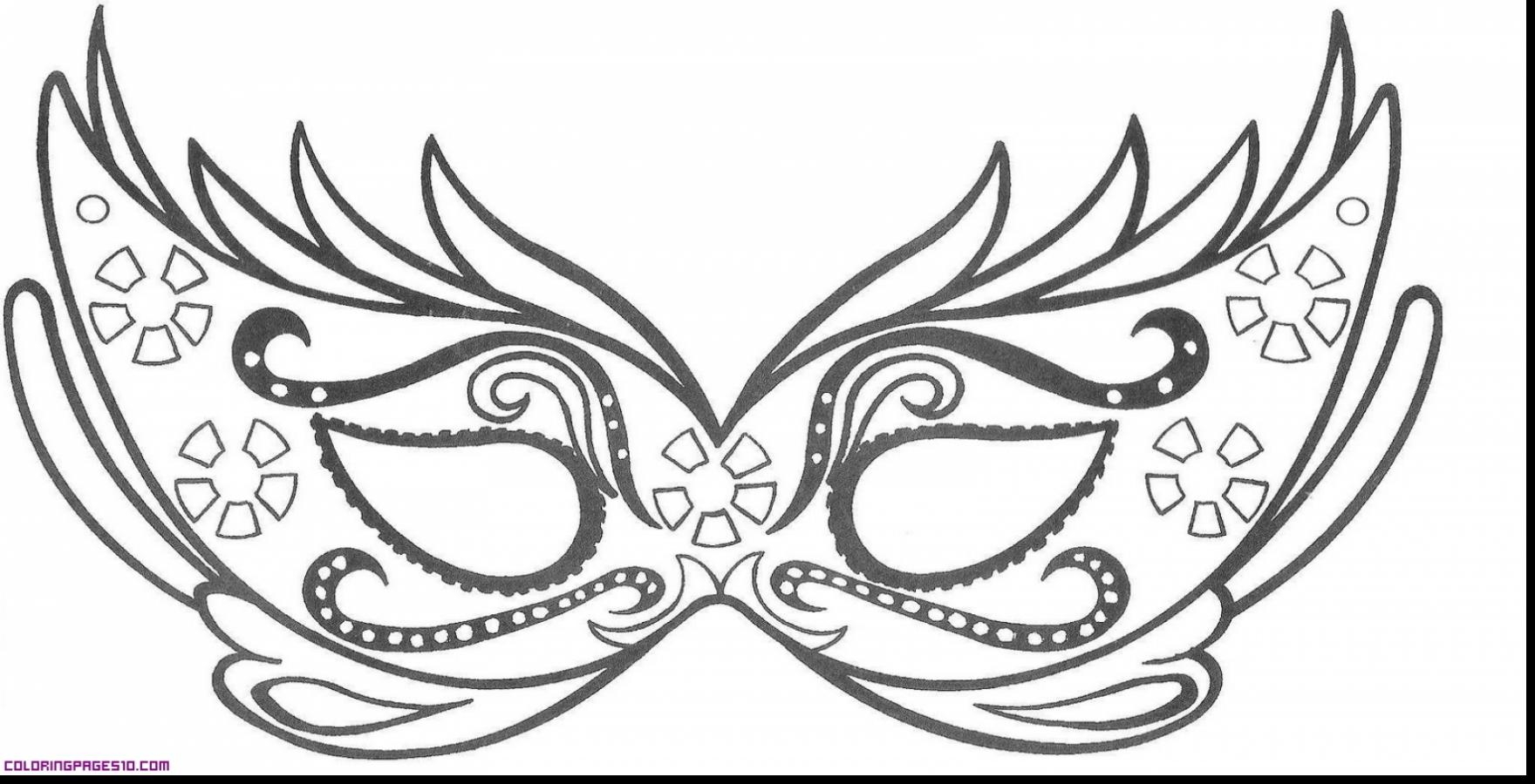 1760x900 Printable Mardi Gras Coloring Pages To Print