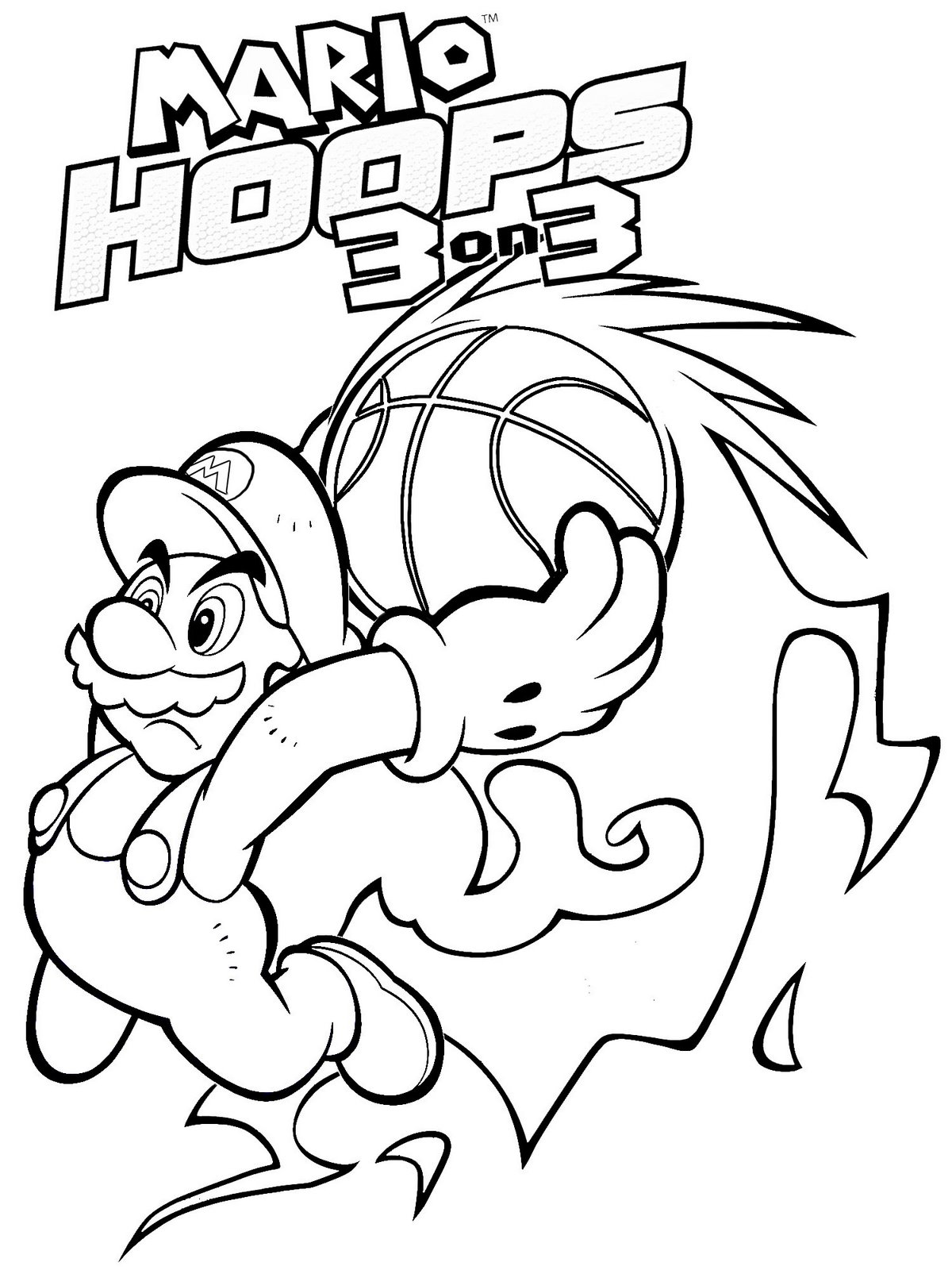 1200x1600 Free Printable Mario Coloring Pages For Kids