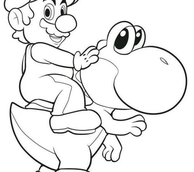 678x600 Free Printable Mario Coloring Pages Free Super Mario Colouring