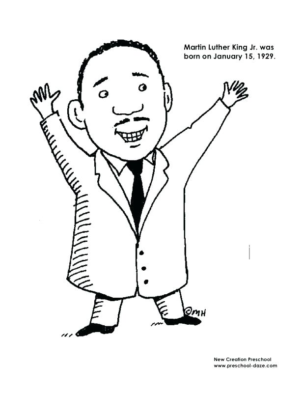 617x800 Martin Luther King Coloring Pages Free Martin King Coloring Pages