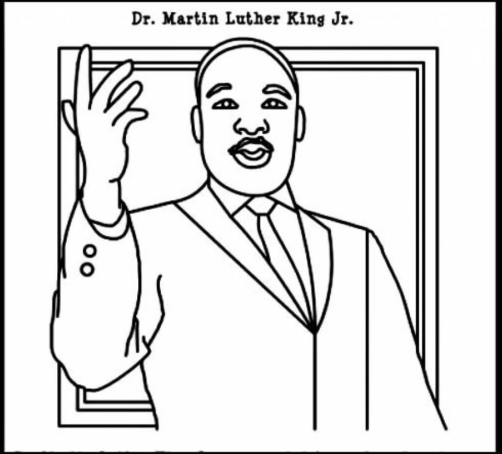 1024x927 Mlk Coloring Pages Beautiful Free Printable Martin Luther King Jr