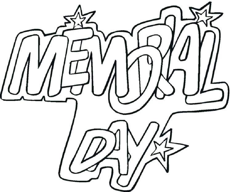 750x623 Memorial Day Coloring Pages Memorial Day Coloring Pages