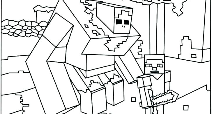 728x393 Printable Minecraft Coloring Pages Color Pages Printable Coloring