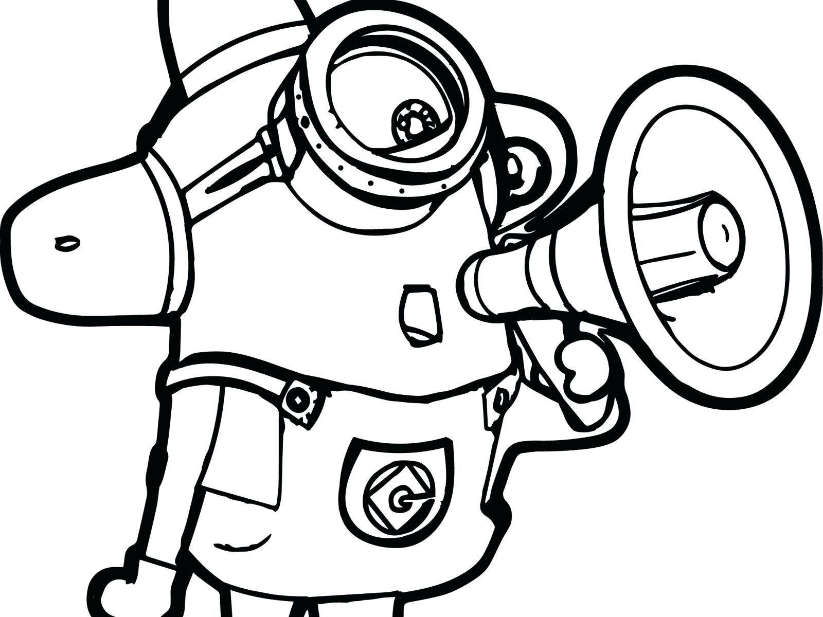 1600x1200 Free Printable Minion Coloring Pages Bob Despicable Me Minions