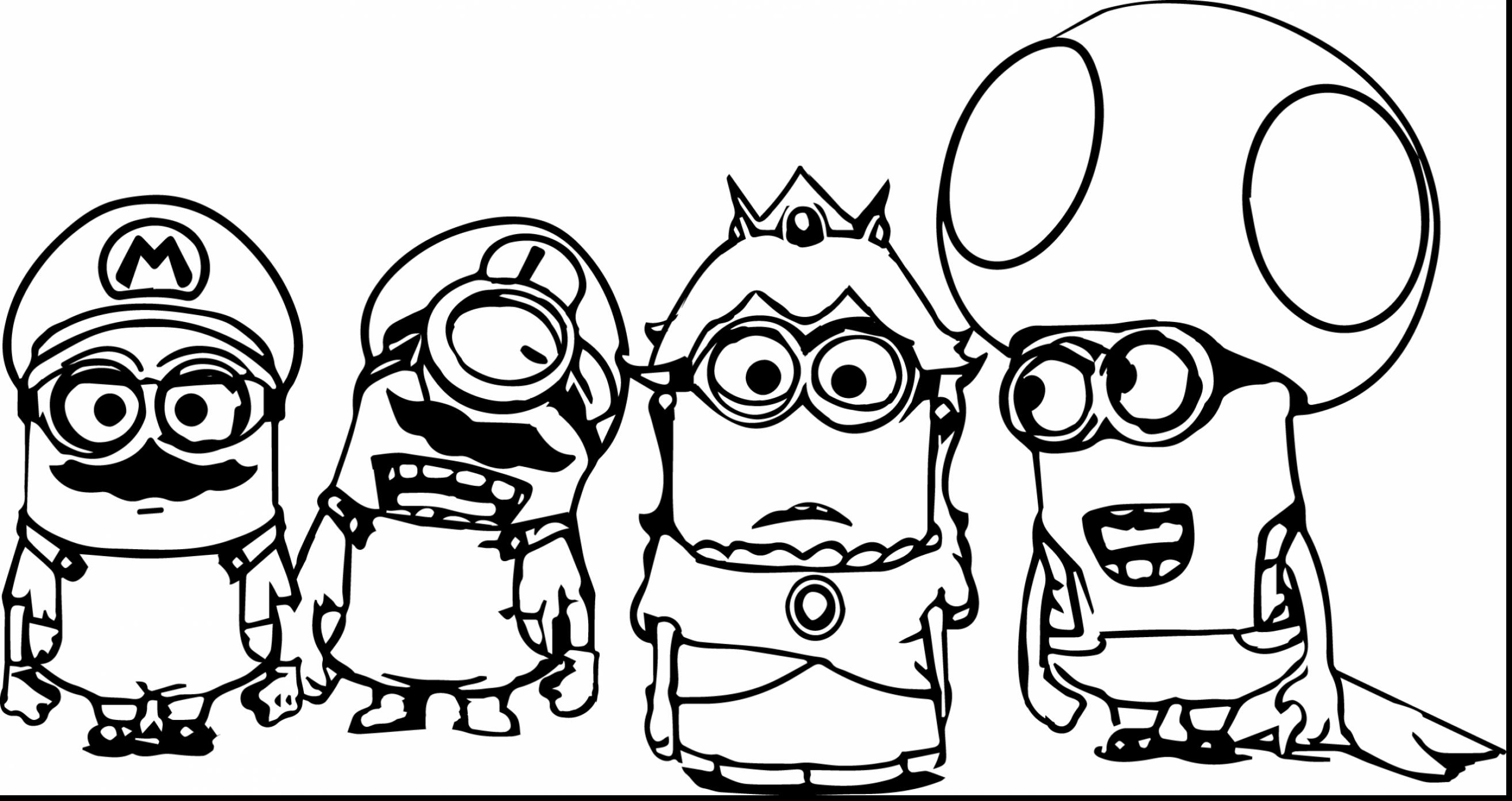 2627x1393 Free Minion Coloring Pages Magnificent Minion Printable Coloring