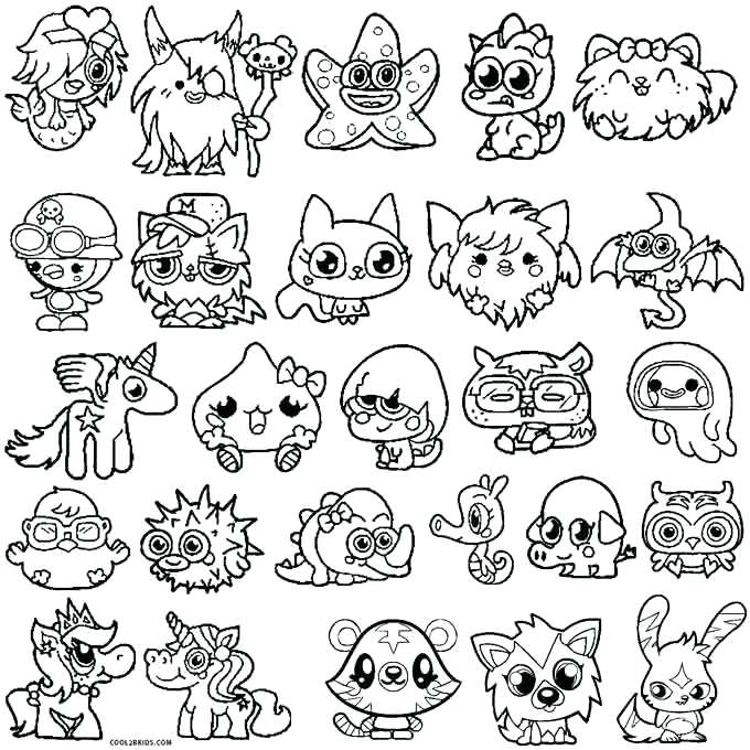 680x680 Monster Coloring Pages Printable Monsters Coloring Pages For Kids
