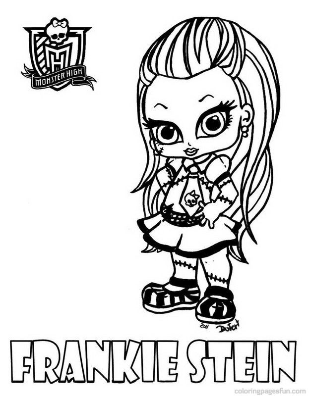 623x800 Monster High Coloring Pages To Print Monster High Coloring Pages