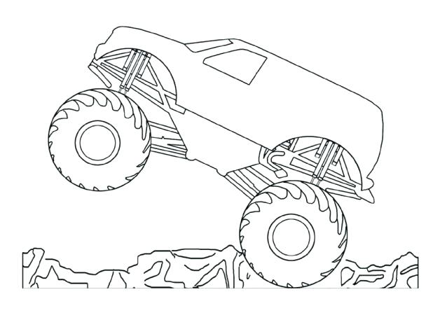 618x477 Grave Digger Coloring Pages Free Printable Monster Truck Coloring
