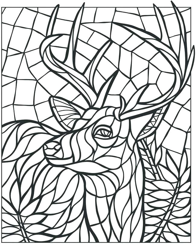 650x808 Mosaic Coloring Pages And Mosaic Coloring Pages For Parts Speech