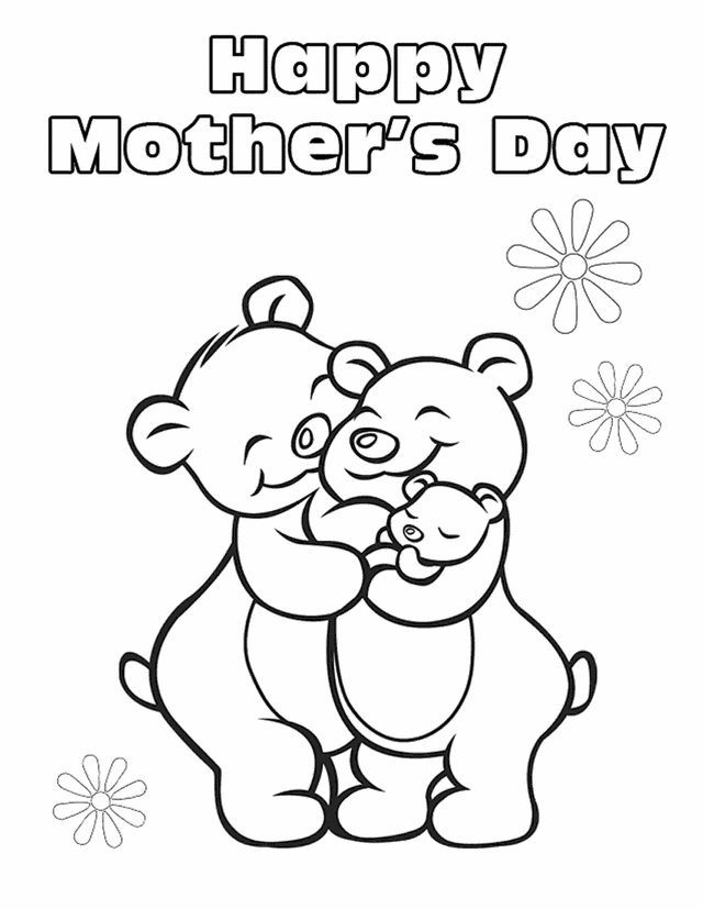 640x827 Top Free Printable Mother's Day Coloring Pages Online