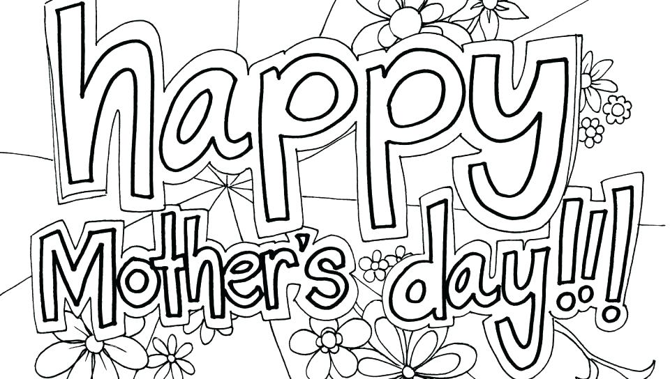 960x544 Preschool Free Coloring Pages On Mothers Day Jgheraghty Site