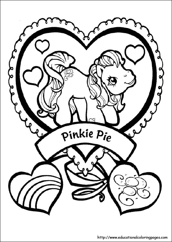 567x794 My Little Pony Coloring Pages Free For Kids