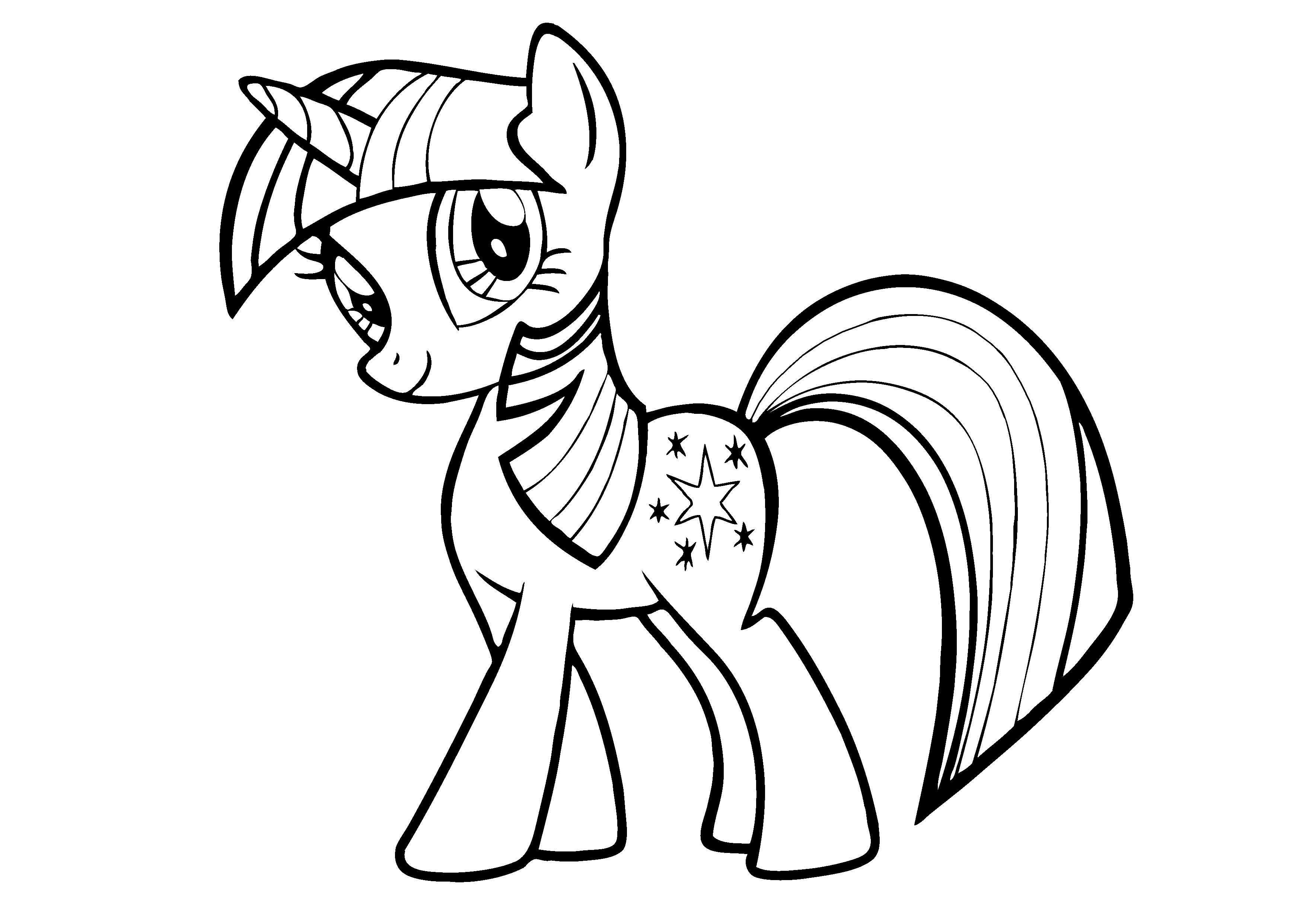 3508x2483 Free Printable My Little Pony Coloring Pages For Kids Pony Free
