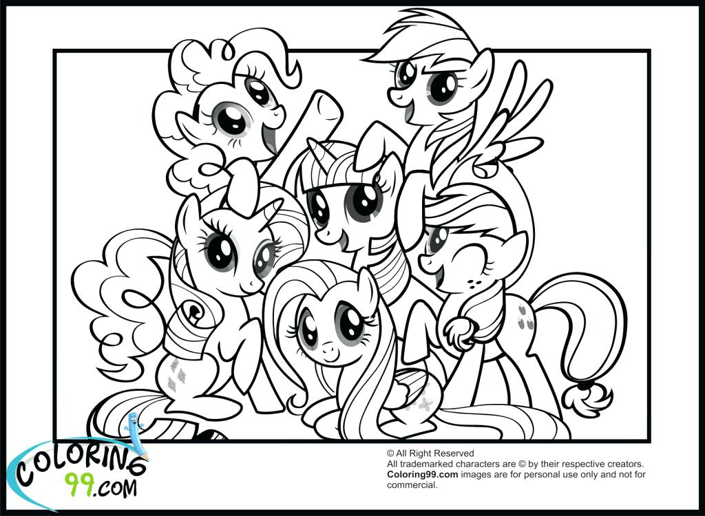 1024x750 Free My Little Pony Coloring Pages Free Printable Princess Grand