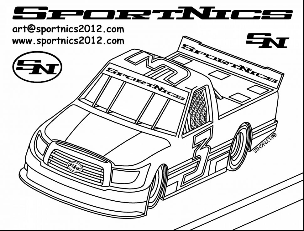 970x739 Trendy Ideas Nascar Coloring Pages Free Printable Page