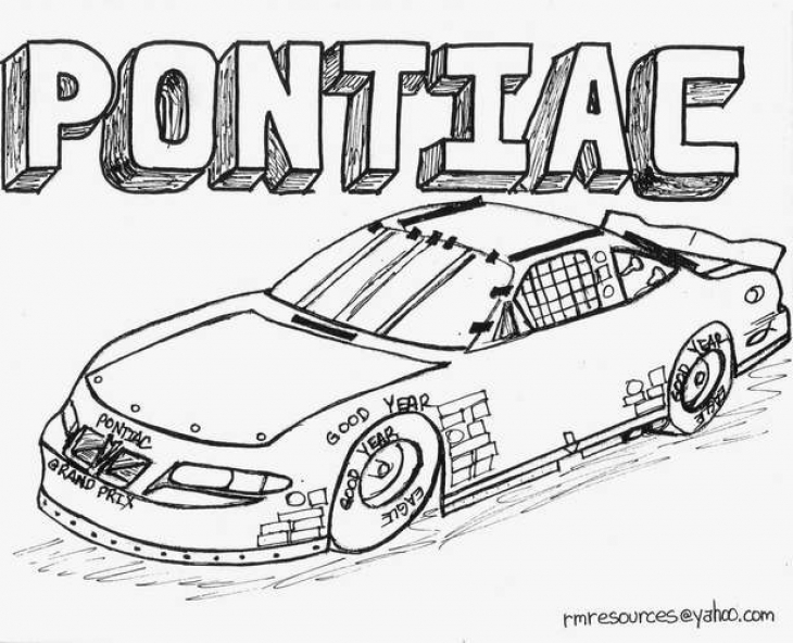 730x592 Excellent Design Nascar Coloring Pages Free Printable Com