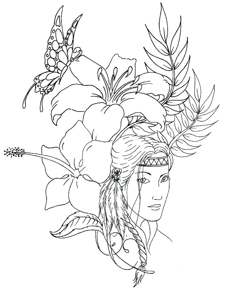 736x942 Native American Coloring Pages Free Native Coloring Pictures