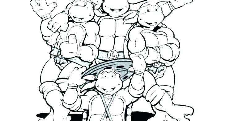 728x393 Ninja Turtles Coloring Page Ninja Turtles Coloring Page Teenage
