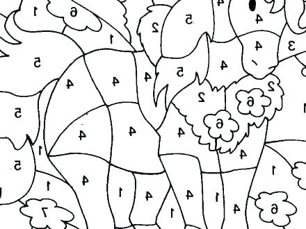 440x330 Numbers Coloring Page Coloring Pages Numbers Sweet Idea Coloring