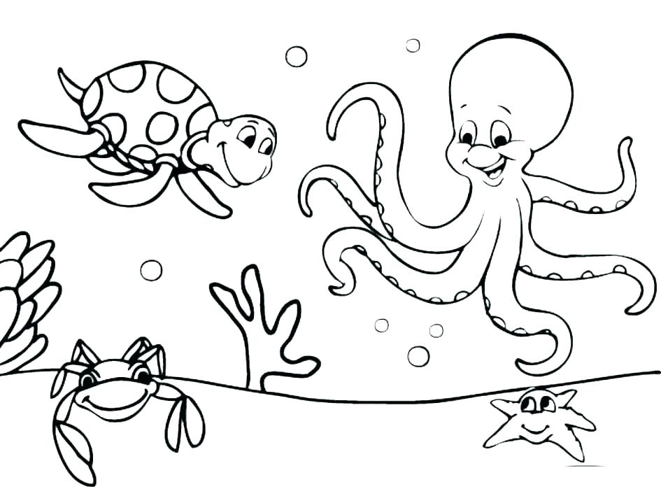 945x709 Ocean Coloring Ocean Coloring Page Free Ocean Coloring Pages