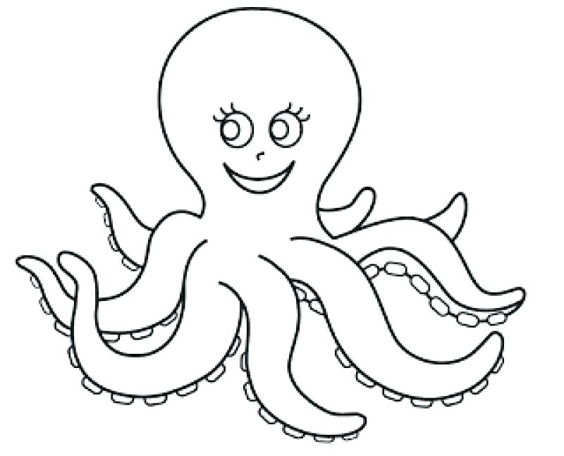 Free Printable Octopus Coloring Pages at GetDrawings | Free download