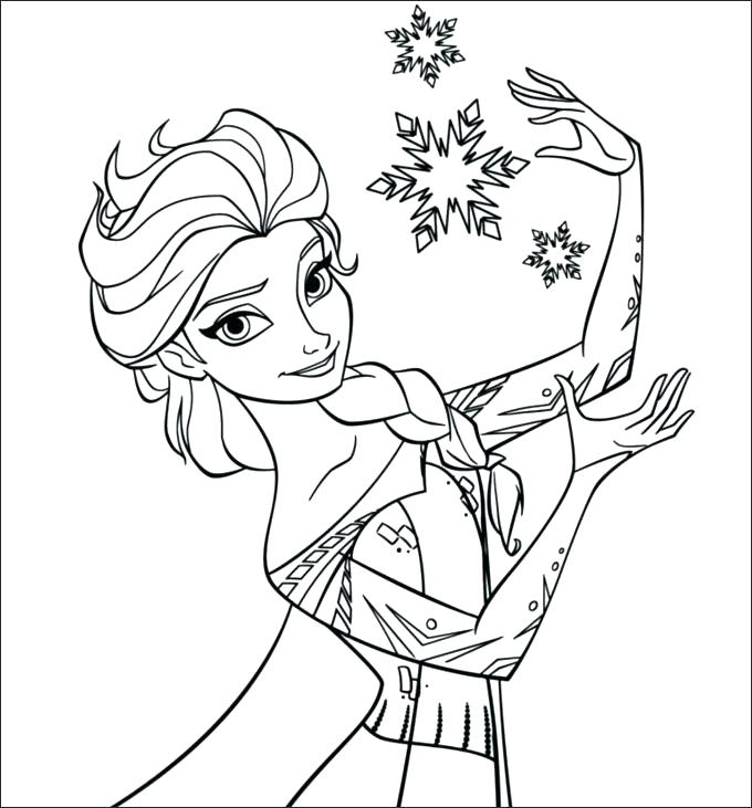 680x731 Printable Frozen Coloring Pages Icontent