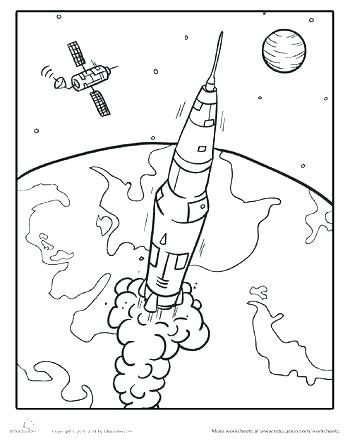 350x440 Out Of This World Blast Off Outer Space Coloring Page Aliens Free