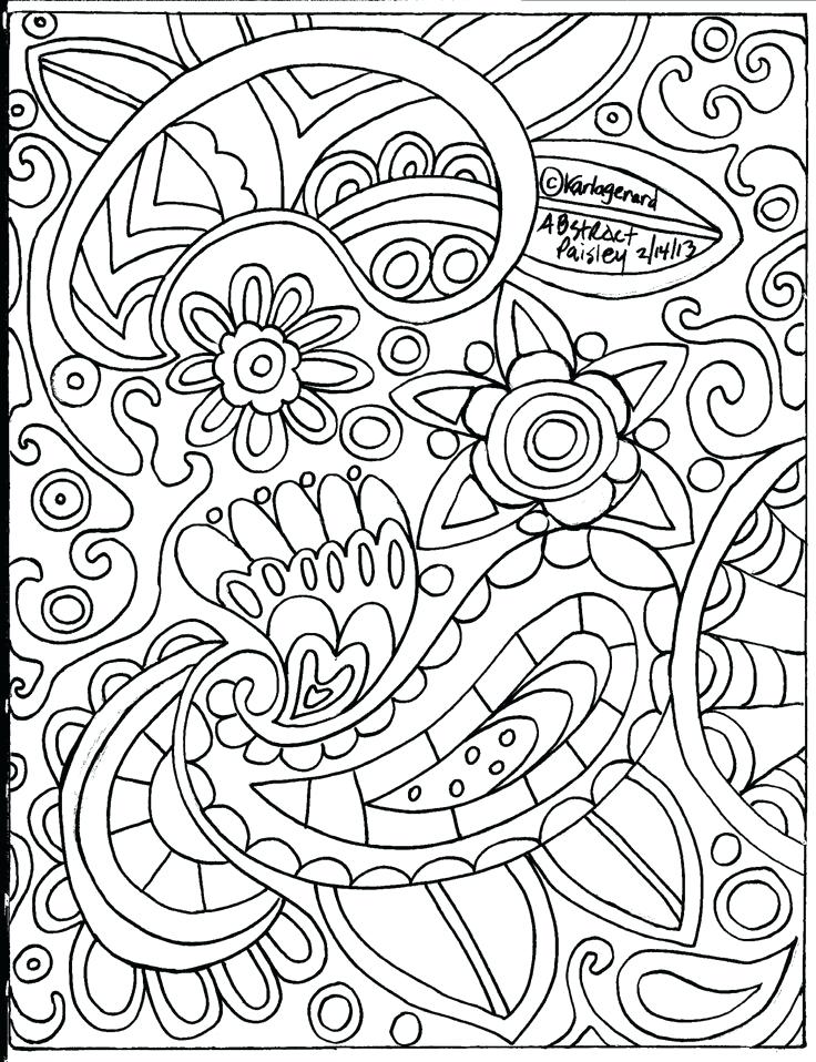 736x958 Printable Design Coloring Pages Cool Printable Coloring Page Small