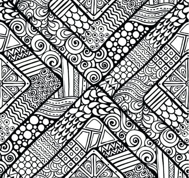 640x600 Free Printable Pattern Coloring Pages Coloring Patterns Pages