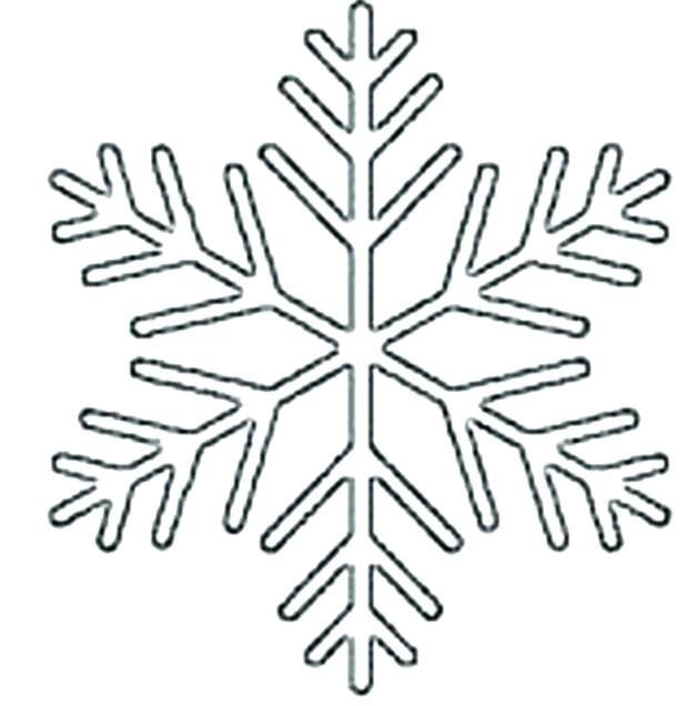 618x636 Free Printable Snowflake Coloring Pages Printable Snowflake