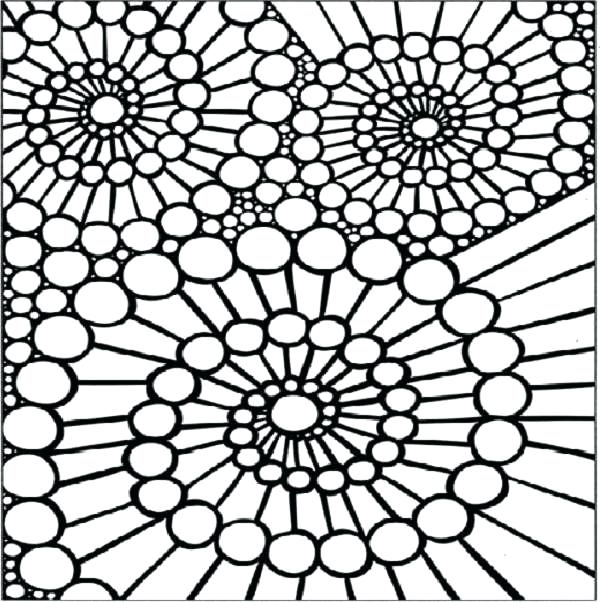 600x602 Patterns Coloring Pages Pattern Coloring Page Free Abstract