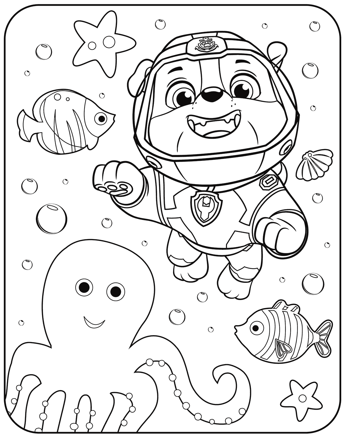 1200x1526 Interesting Paw Patrol Coloring Pages Robo Dog Free Printable