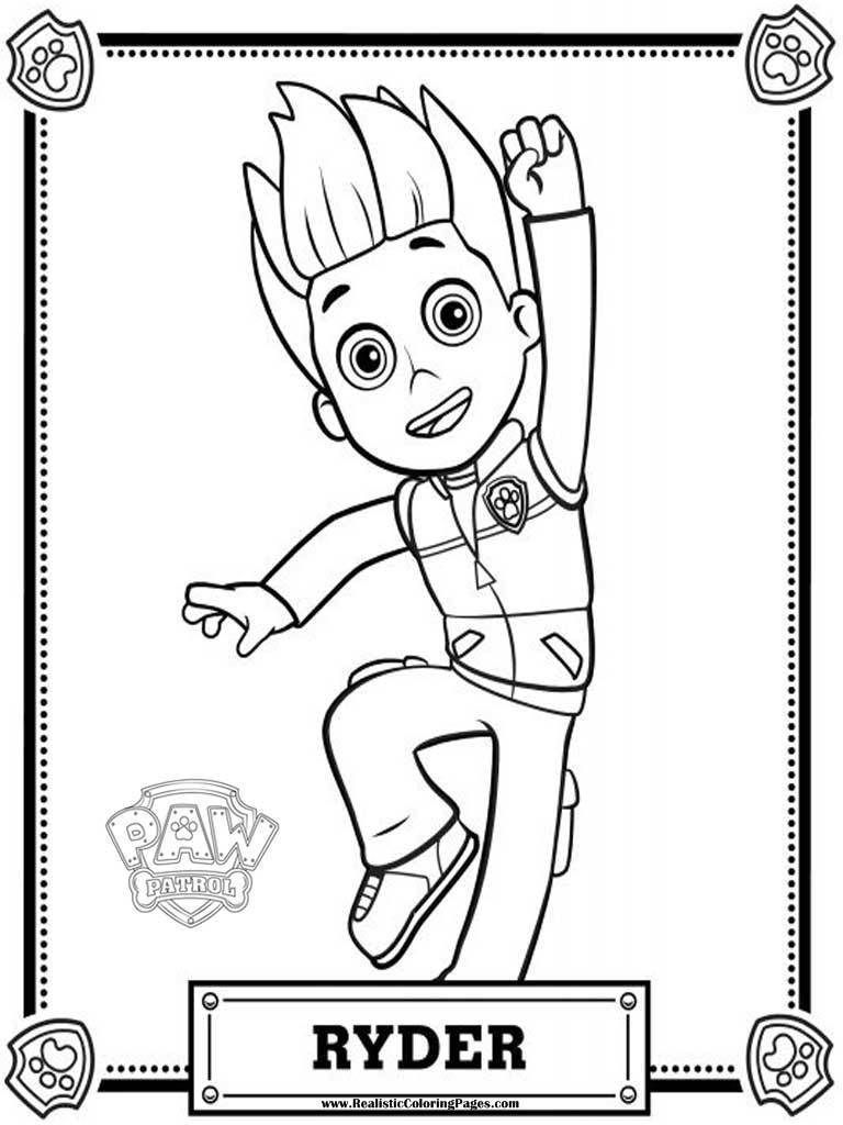 768x1024 Awesome Paw Patrol Coloring Pages Free Printable Coloring Pages