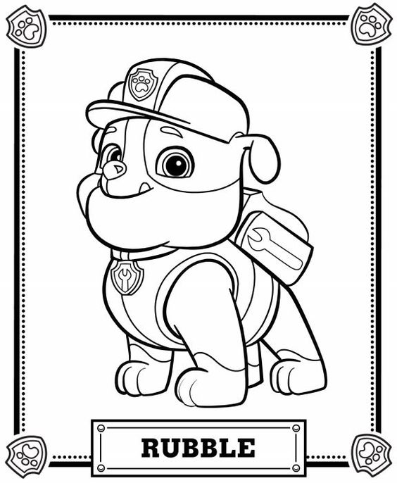 564x686 Coloring Free Printable Paw Patrol Coloring Pages As Well As Paw