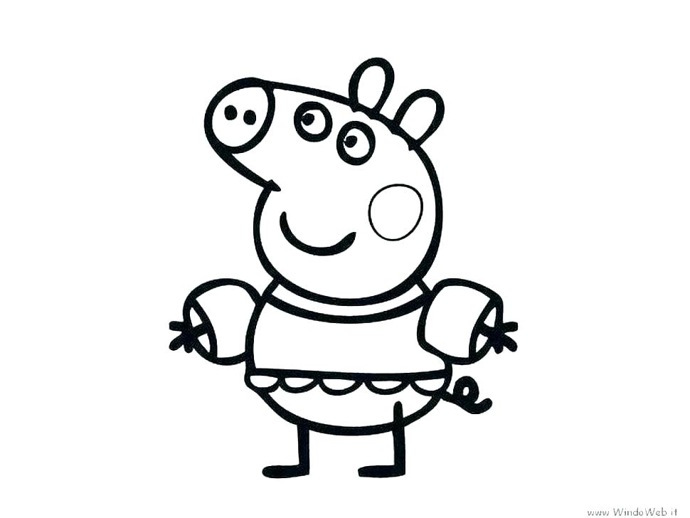 Free Printable Pig Coloring Pages